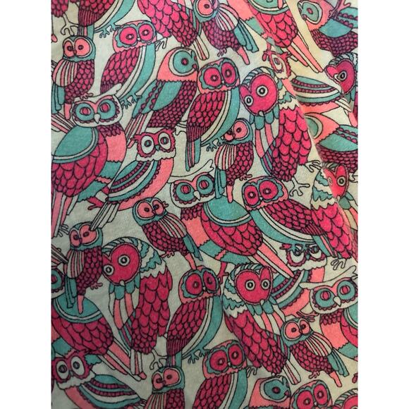 L.L. Bean cotton long sleeved dress bundle of 3 butterfly’s owls aged 8 & 10 - Picture 10 of 11